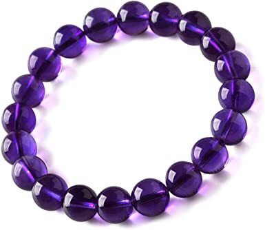 Amethyst Beaded Bracelet